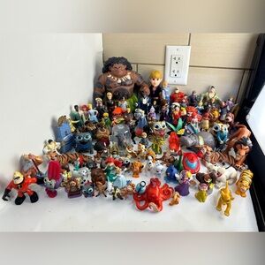 Huge Disney Character Figure Bundle Collection